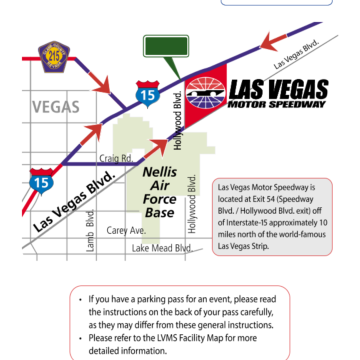 Las Vegas Area City Traffic Map